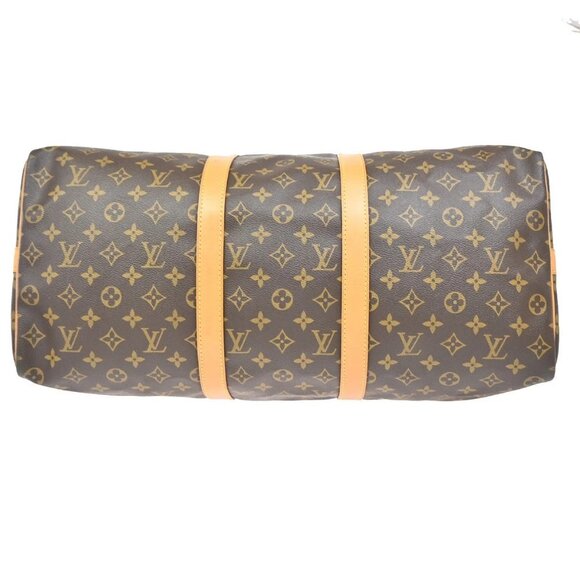 LOUIS VUITTON Keepall Bandouliere 50 2Way Hand Bag Monogram Brown - Picture 5 of 16